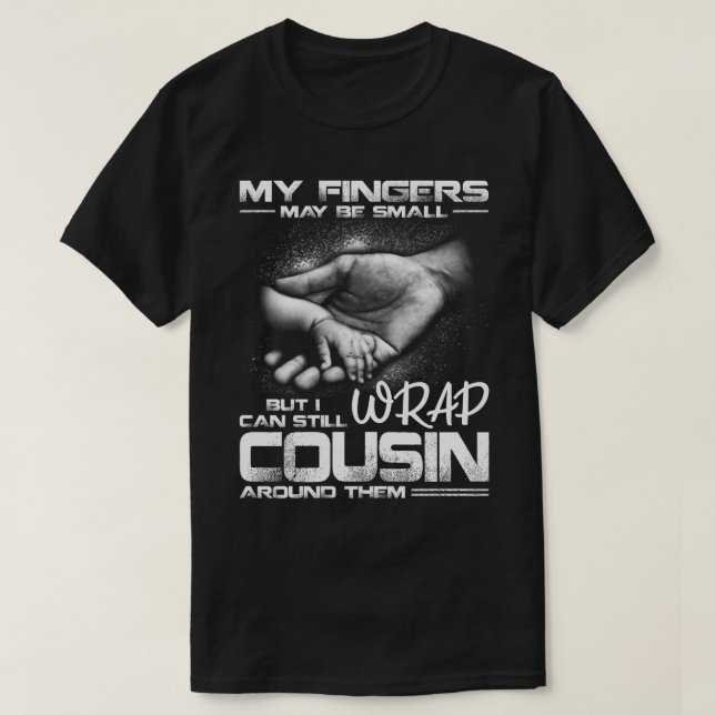 Camiseta Mis dedos pueden ser pequeños pero aún puedo envol (Diseño del anverso)