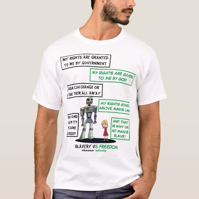 Camiseta Mis derechos (luz)Camiseta (Anverso)