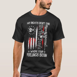 Camiseta Mis Derechos No Terminan Donde Empiezan Sus Sentim