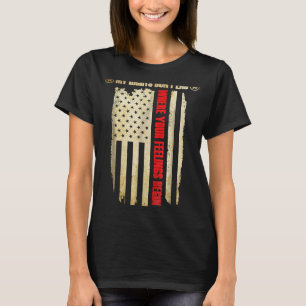 Camiseta Mis derechos no terminan donde sus sentimientos em