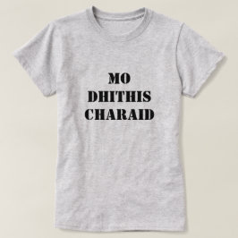 Camiseta mis dos amigos | mo dhithis charaid