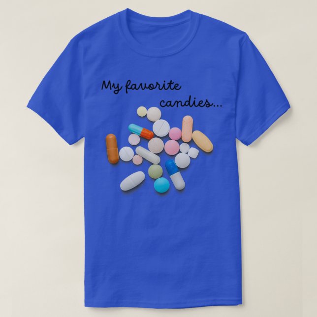 Camiseta Mis dulces favoritos 1 (Diseño del anverso)