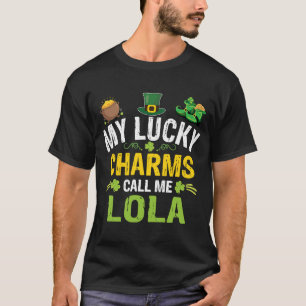 Camiseta Mis Encantamientos Lucky Me Llaman Lola St Patrick