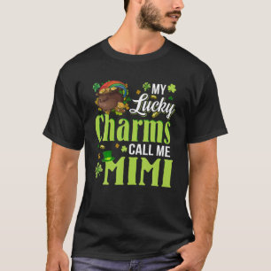 Camiseta Mis encantos afortunados me llaman Mimi St Patrick
