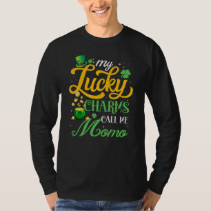 Camiseta Mis Encantos Afortunados Me Llaman Momo Feliz Día
