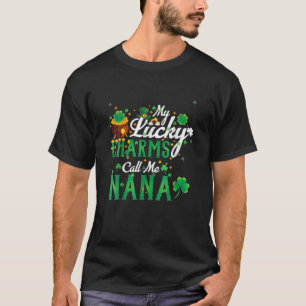 Camiseta Mis encantos afortunados me llaman Nana St Patrick
