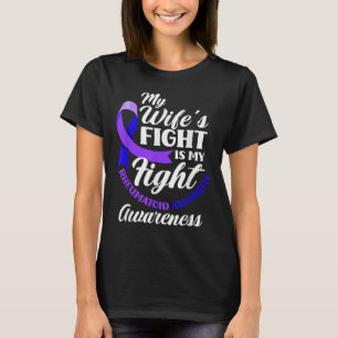 Camiseta Mis Esposas Luchan Contra La Artritis Reumatoide