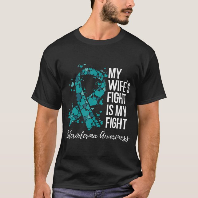 Camiseta Mis Esposas Pelean Es Mi Lucha Concienciación Sobr (Anverso)