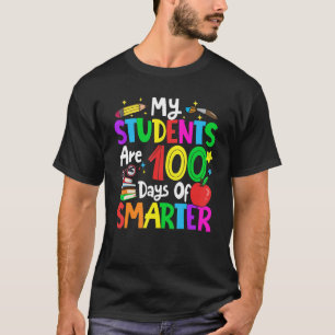 Camiseta Mis estudiantes están 100 días más inteligentes
