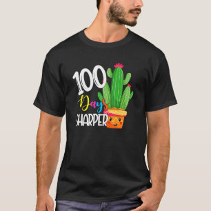 Camiseta Mis estudiantes son 100 días más agudos Cactus 100