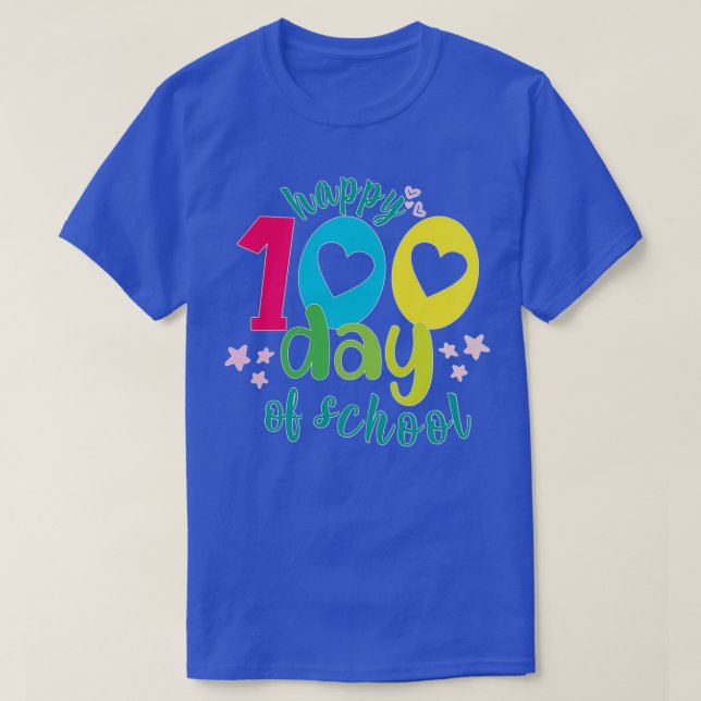 Camiseta Mis Estudiantes Son 100 Días Más Brillantes (Diseño del anverso)