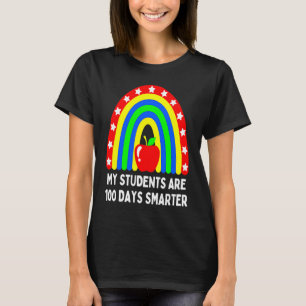 CAMISETA MIS ESTUDIANTES SON 100 DÍAS MÁS INTELIGENTES CUTE