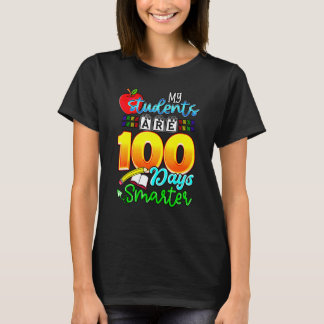 Camiseta Mis Estudiantes Son 100 Días Más Inteligentes Que 