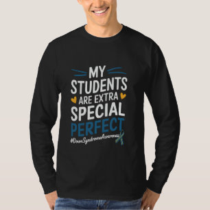Camiseta Mis estudiantes son extra especiales Conciencia de