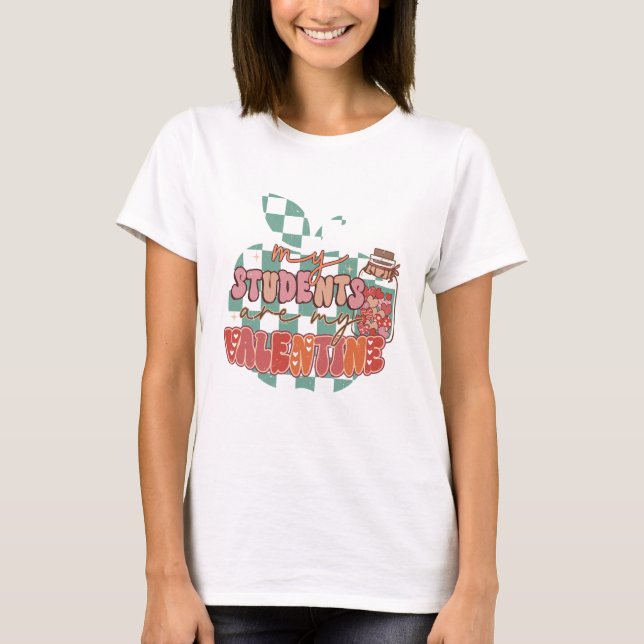 Camiseta Mis estudiantes son mis enamorados (Anverso)