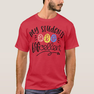 Camiseta Mis Estudiantes Son Profesores De Jardín De Niños