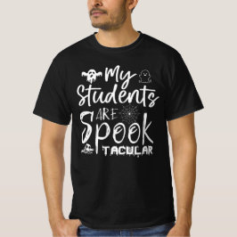 Camiseta mis estudiantes son un regalo de halloween diverti