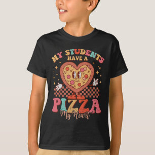 Camiseta Mis Estudiantes Tienen Una Pizza De Mi Corazón Val