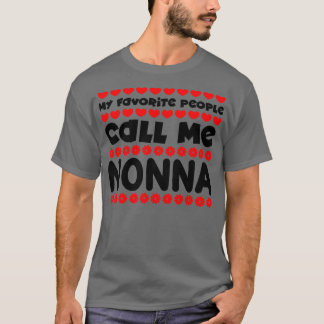 Camiseta Mis favoritos me llaman nonna