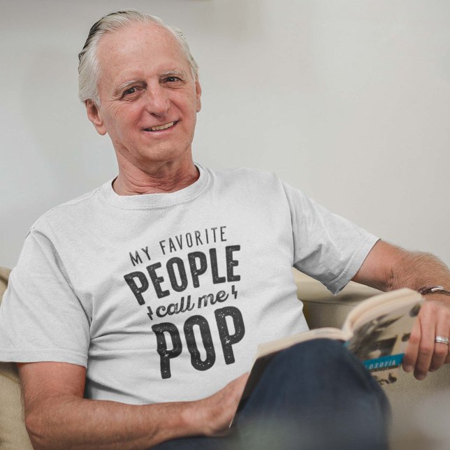 Camiseta Mis favoritos me llaman pop (Subido por el creador)