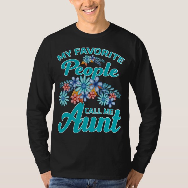 Camiseta Mis favoritos me llaman tía (Anverso)