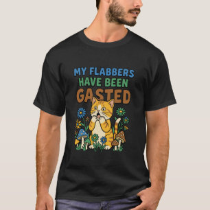 Camiseta Mis Flabbers Han Sido Gasted Gato Divertido Manga