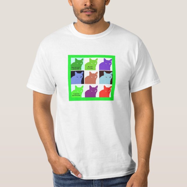 Camiseta Mis gatos irlandeses afortunados dicen… (Anverso)