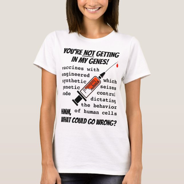 Camiseta Mis genes (luz) T-Shirt (Anverso)