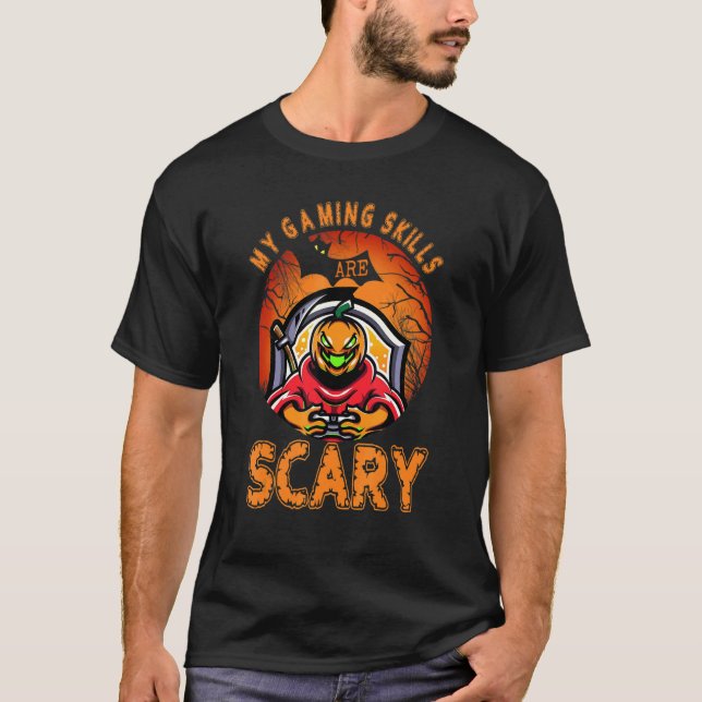 Camiseta Mis Habilidades Para Jugar Tienen Miedo De Lantern (Anverso)