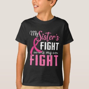 Camiseta Mis Hermanas Luchan Contra El Cáncer De Mama