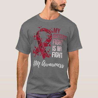 Camiseta Mis Hermanas Luchan Contra La Malformación Arterio