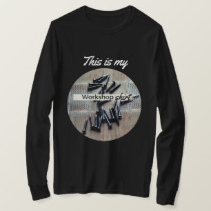 Camiseta Mis herramientas de cueva de garaje de taller