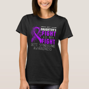 Camiseta Mis Hijas Luchan Consciente Del Síndrome De Retenc