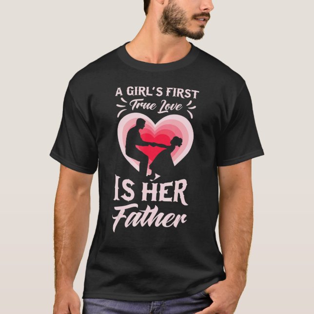 Camiseta Mis Hijas Un Héroe Que Amo A Mis Chicas Papá Prime (Anverso)