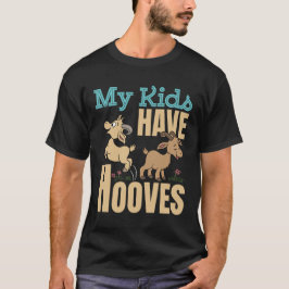 Camiseta Mis Hijos Tienen Hijos De Cabra, Padre De Mamá