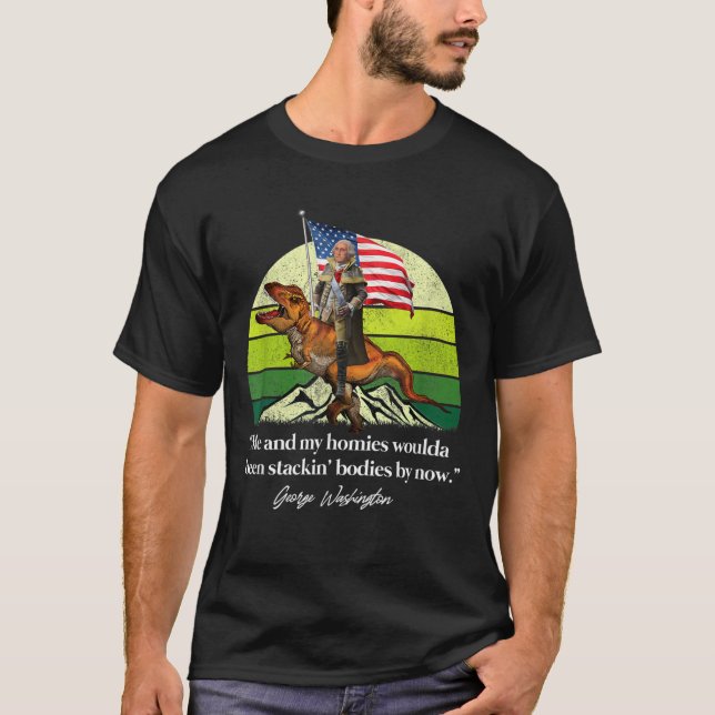 Camiseta Mis Hogares Y Yo Seríamos Cuerpos Estáticos Por Ah (Anverso)