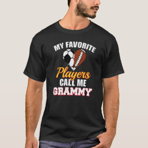 Camiseta Mis jugadores favoritos me llaman fútbol femenino