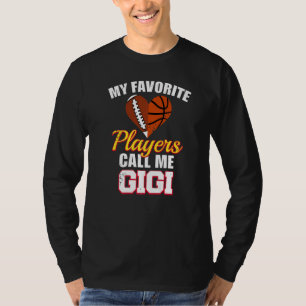Camiseta Mis jugadores favoritos me llaman Gigi Fútbol Balo