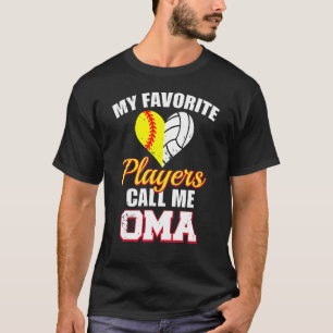 Camiseta Mis Jugadores Favoritos Me Llaman Voleibol De Soft