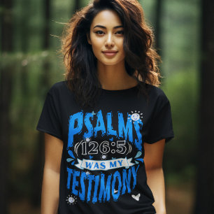 Camiseta Mis Lágrimas a la Alegría Cristiana Espiritual Dio
