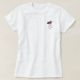 Camiseta mis lágrimas rojizo 