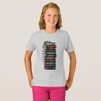 "Mis mejores amigos viven en libros - Tee de amor