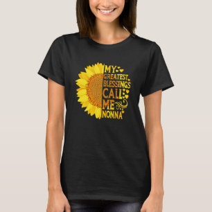 Camiseta Mis mejores bendiciones me llaman Día de la Madre