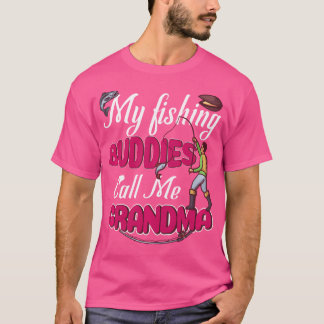 Camiseta Mis Mejores Budistas De Pesca Me Llaman Abuela Par