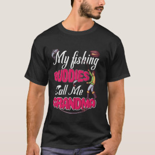 Camiseta Mis mejores compañeros de pesca me llaman regalo d