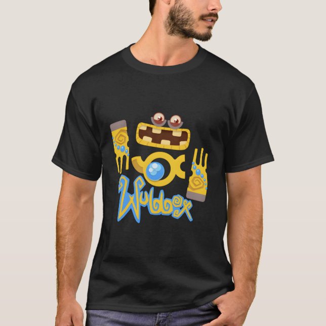 Camiseta Mis Monstruos Cantantes Wubbox Blue Small (Anverso)