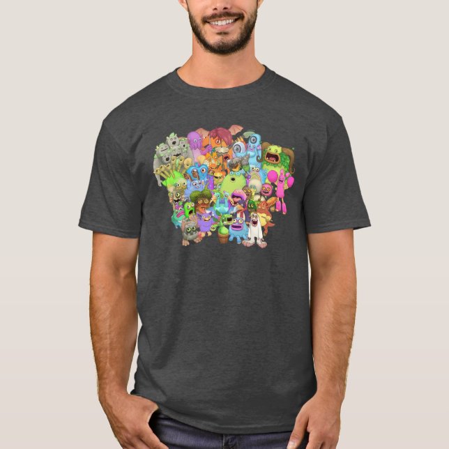 Camiseta Mis Monstruos Cantores 4 amigo (Anverso)