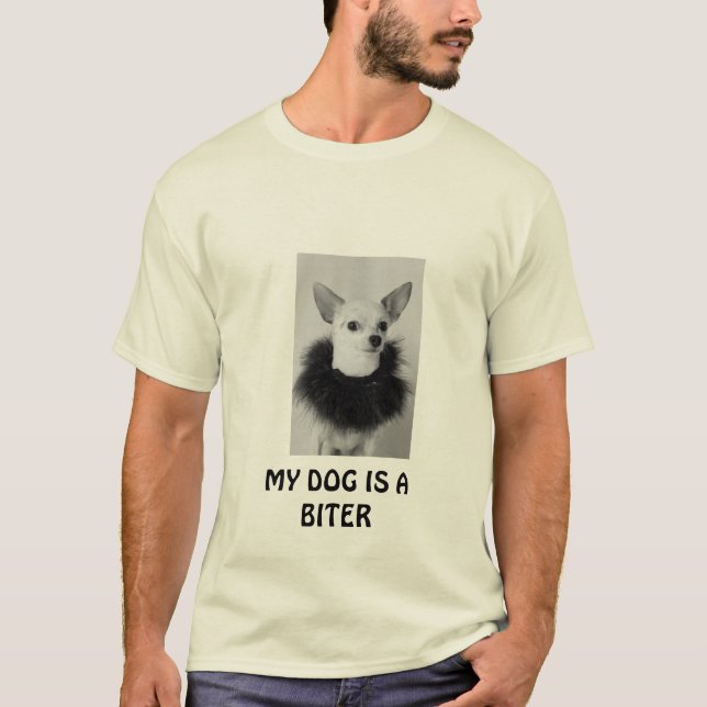 Camiseta Mis mordeduras de perro (Anverso)
