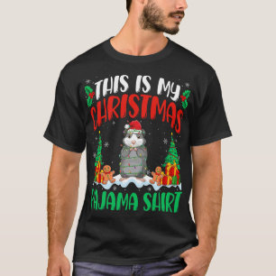 Camiseta Mis Navidades de Chinchilla Pajama Shirt 2Chinchil