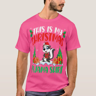 Camiseta Mis Navidades del zorrillo divertidas Navidades de